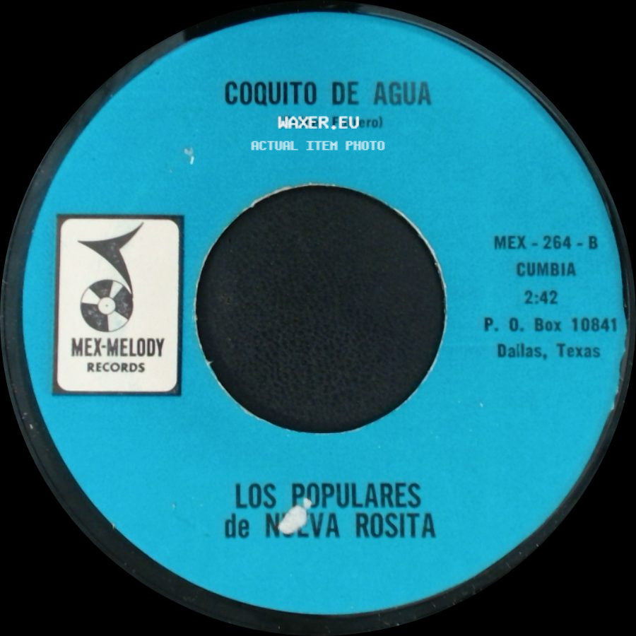 Los Populares De Nueva Rosita - Duermete Nino / Coquito De Agua side B