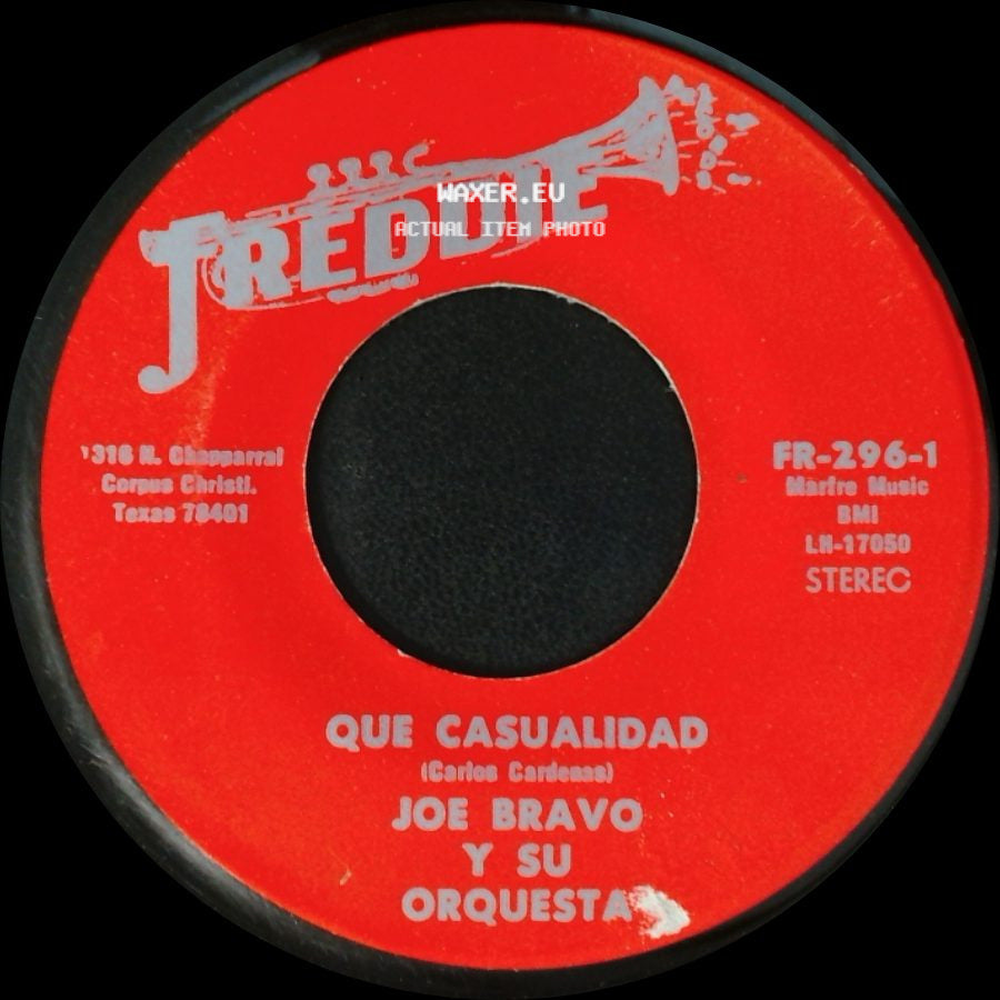 Joe Bravo Y Su Orquesta - Amanezco Sin Ti / Que Casualidad side B