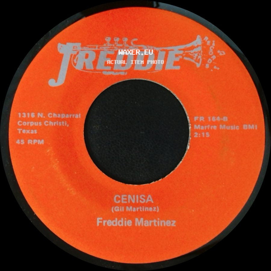 Freddie Martinez - Prendido A Un Sentimiento (Hooked On A Feeling) / Cenisa side B