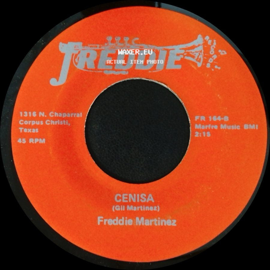 Freddie Martinez - Prendido A Un Sentimiento (Hooked On A Feeling) / Cenisa side B