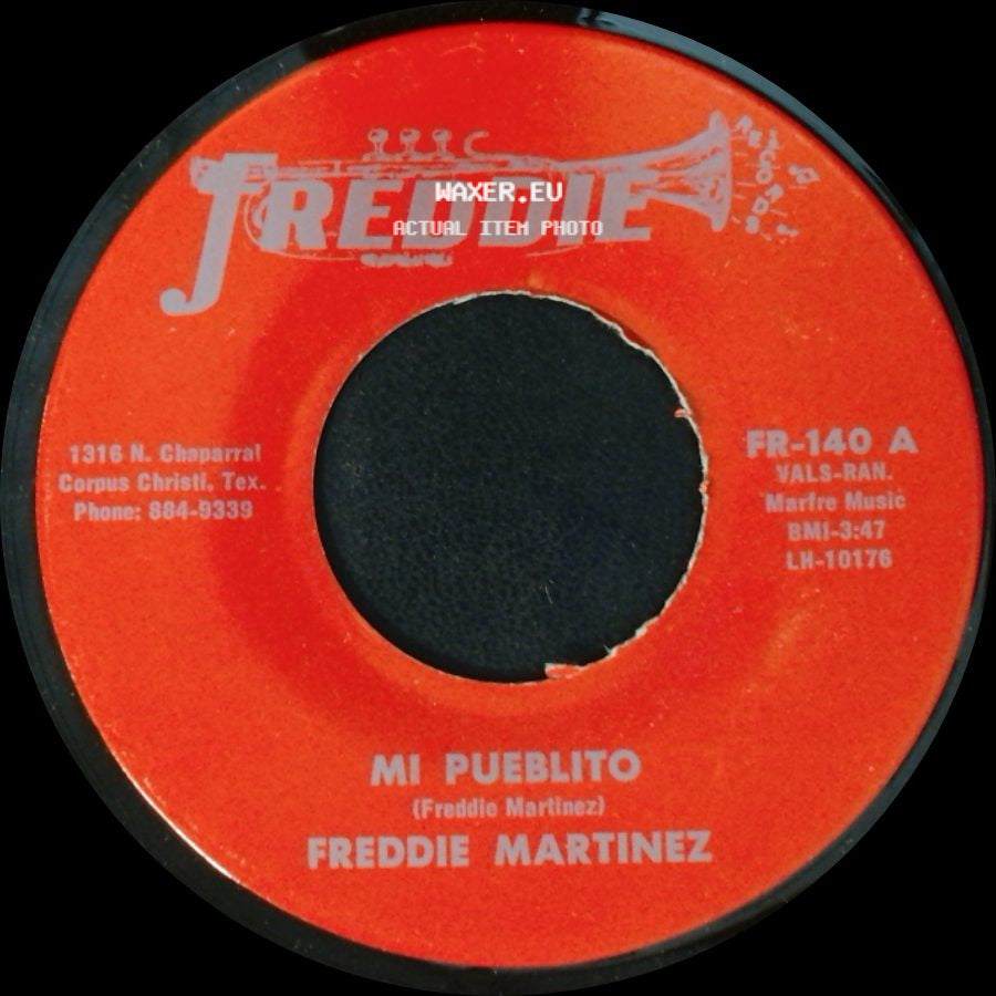 Freddie Martinez - Mi Pueblito / Conmigo Cariño side A