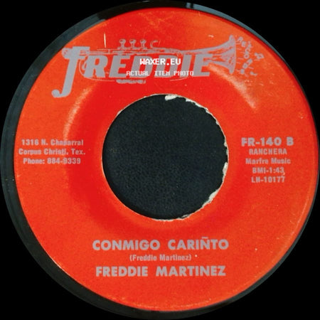 Freddie Martinez - Mi Pueblito / Conmigo Cariño side B