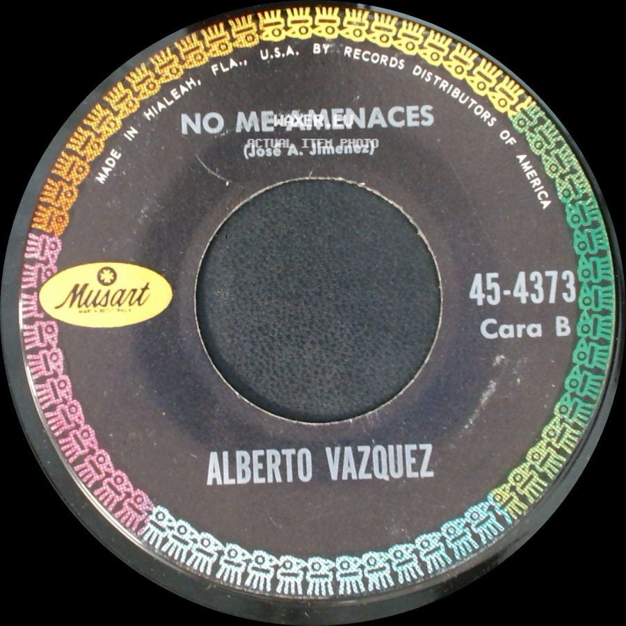 Alberto Vazquez - Extrañame / No Me Amenaces side B