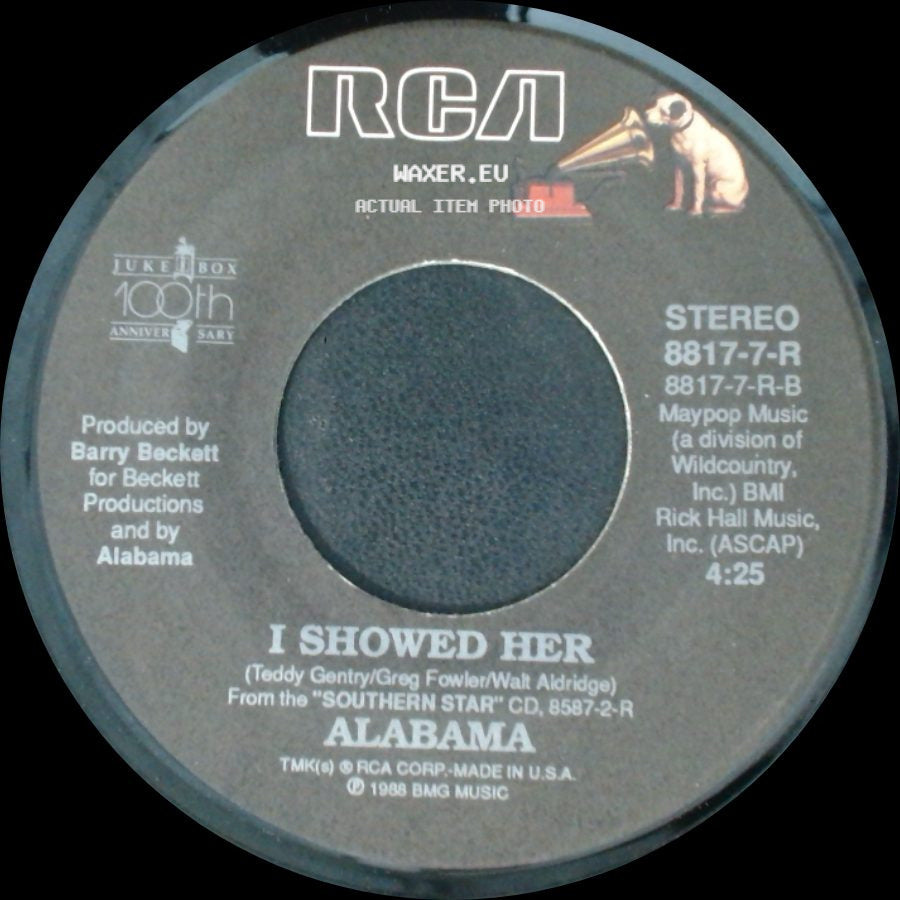 Alabama - If I Had You / I Showed Her side B