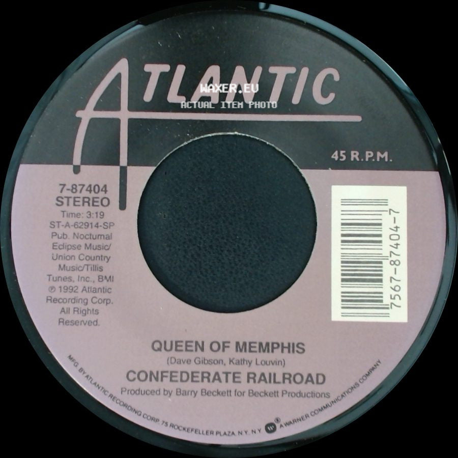 Confederate Railroad - Queen Of Memphis / Jesus And Mama side A