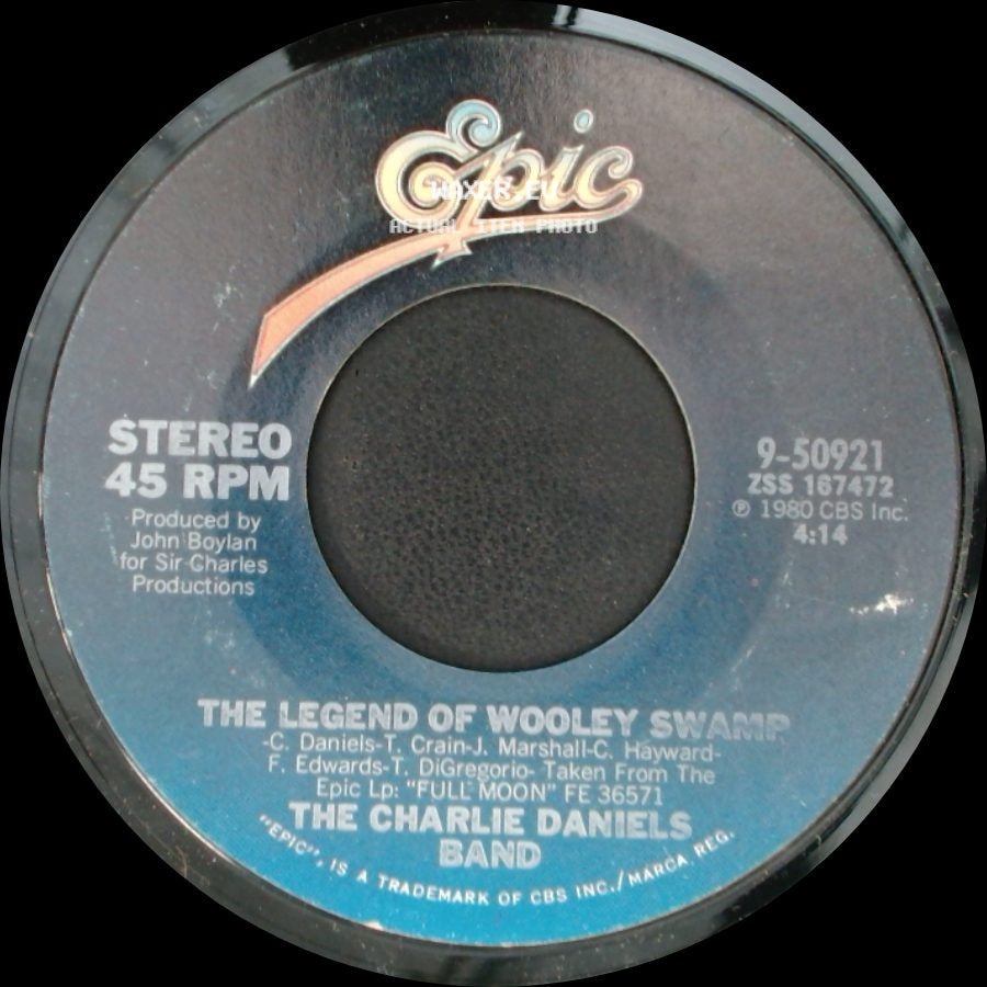 The Charlie Daniels Band - The Legend Of Wooley Swamp / Money side A