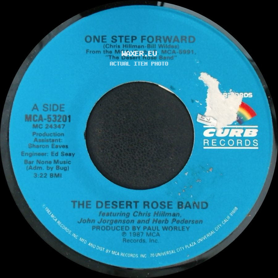 The Desert Rose Band - One Step Forward / Glass Hearts side A