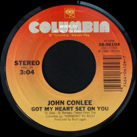 John Conlee - Got My Heart Set On You / You've Got A Right side A