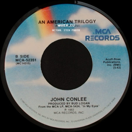 John Conlee - As Long As I'm Rockin' With You / An American Trilogy side B