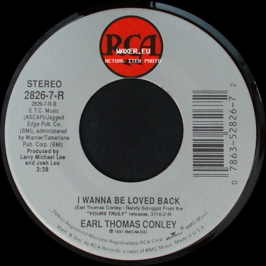 Earl Thomas Conley - Shadow Of A Doubt / I Wanna Be Loved Back side B