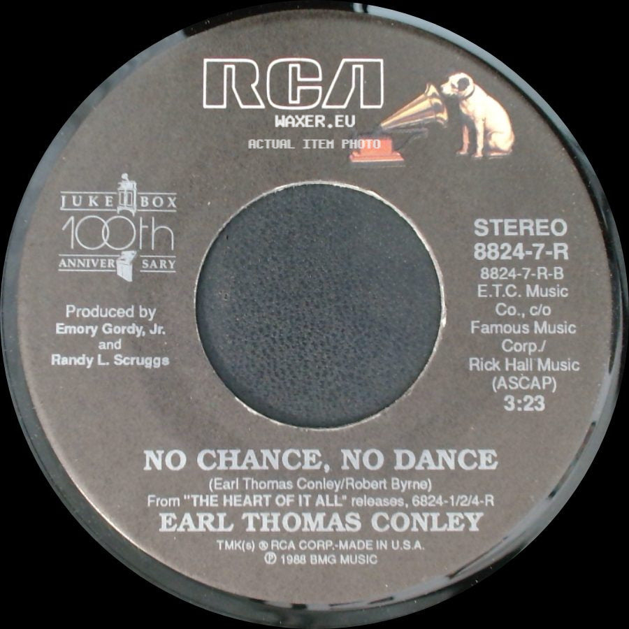 Earl Thomas Conley - Love Out Loud / No Chance, No Dance side B