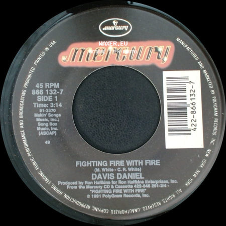 Davis Daniel - Fighting Fire With Fire / Across The Room To You side A