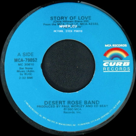 Desert Rose Band - Story Of Love / Darkness On The Playground side A