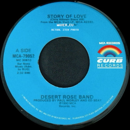 Desert Rose Band - Story Of Love / Darkness On The Playground side A