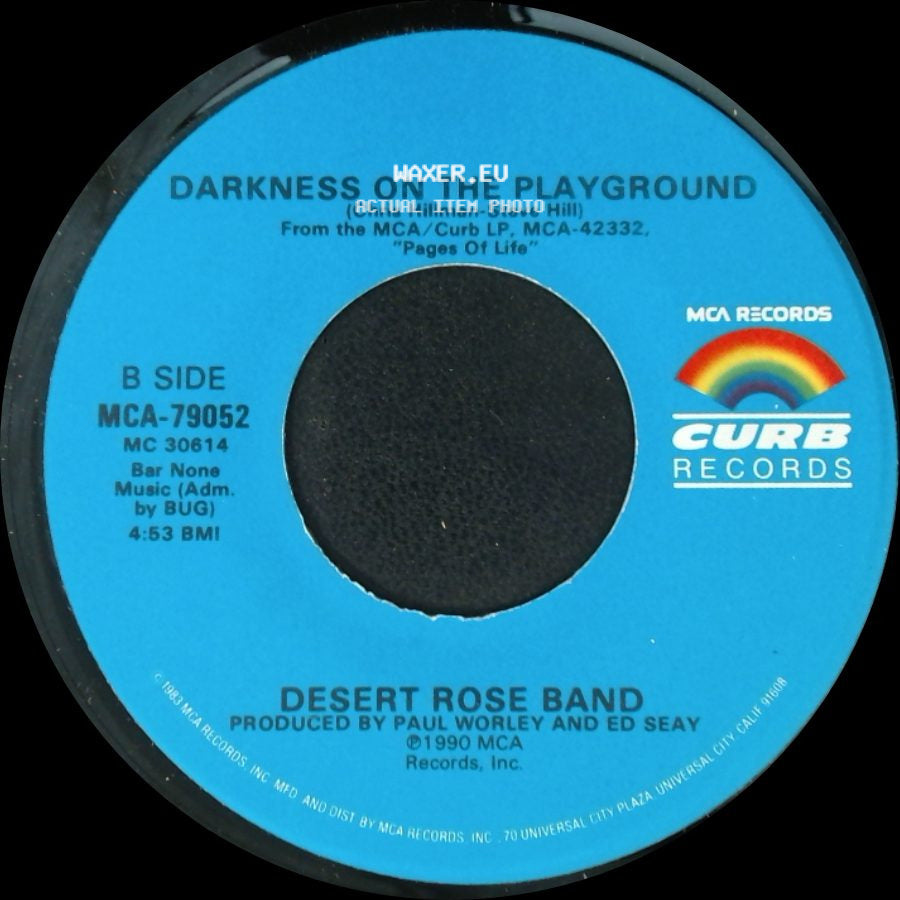 Desert Rose Band - Story Of Love / Darkness On The Playground side B