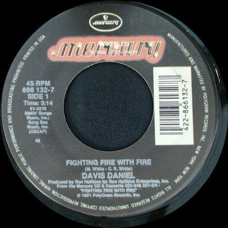 Davis Daniel - Fighting Fire With Fire / Across The Room To You side A