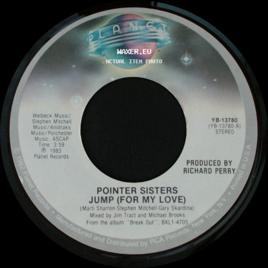 Pointer Sisters - Jump (For My Love) / Heart Beat side A