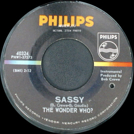 The Wonder Who? - Don't Think Twice / Sassy side B