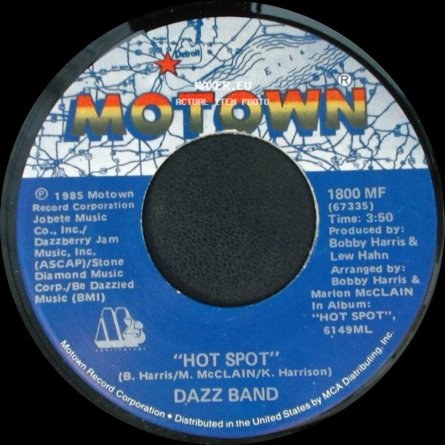 Dazz Band - Hot Spot / I've Been Waiting side A