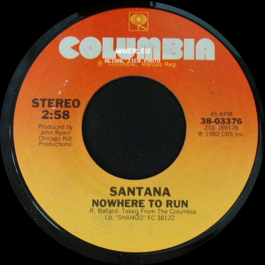 Santana - Nueva York / Nowhere To Run side B