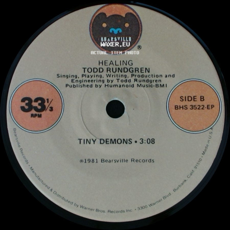 Todd Rundgren - Time Heals / Healing side B