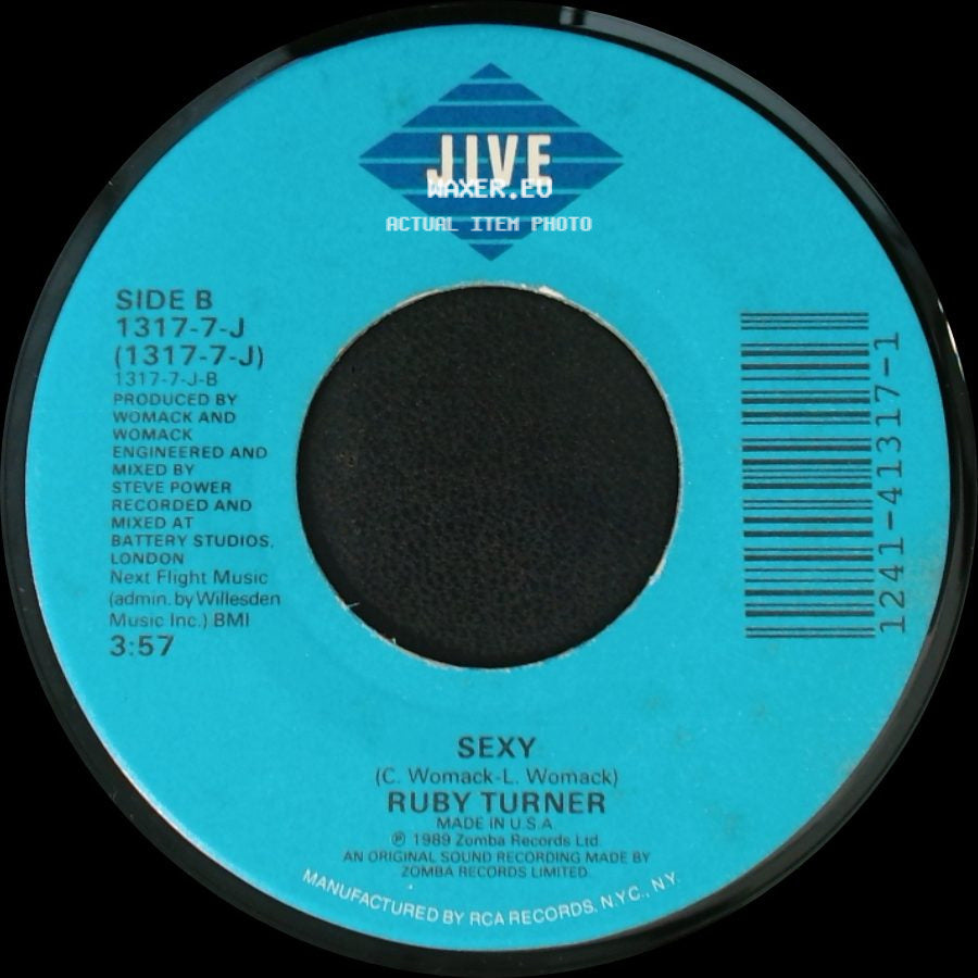 Ruby Turner - It's Gonna Be Alright (7" Edit) / Sexy side B