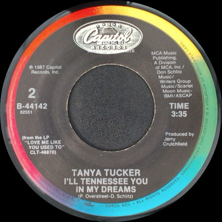Tanya Tucker - If It Don't Come Easy / I'll Tennessee You In My Dreams side B