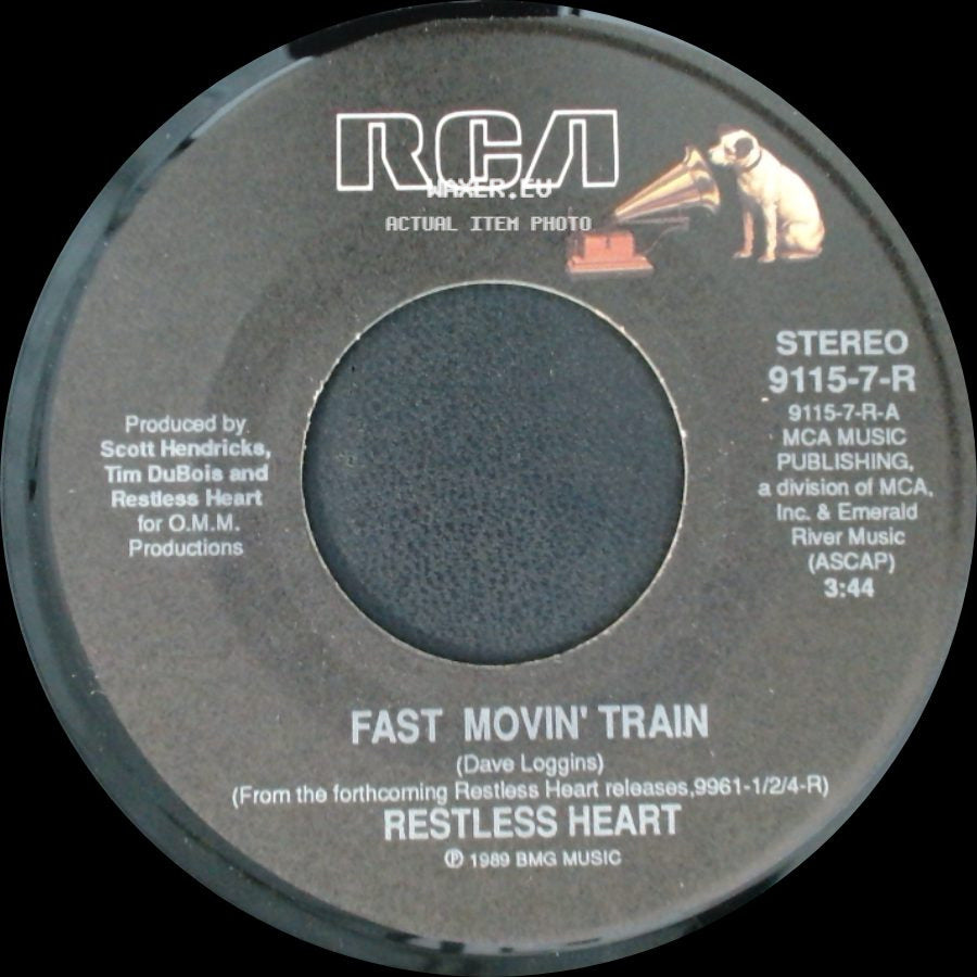 Restless Heart - Fast Movin' Train / The Truth Hurts side A