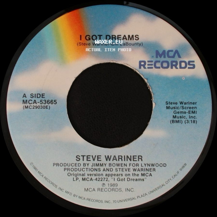 Steve Wariner - I Got Dreams / The Loser Wins side A