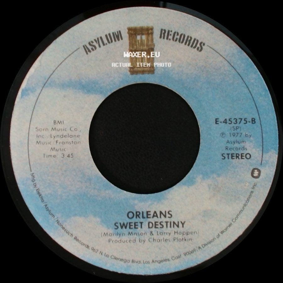 Orleans - Reach / Sweet Destiny side B
