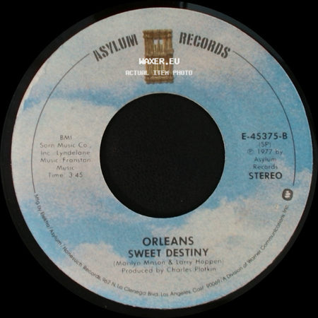 Orleans - Reach / Sweet Destiny side B