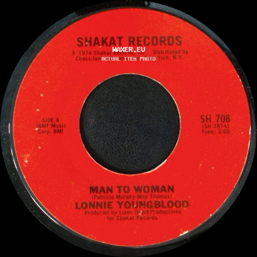 Lonnie Youngblood - Man To Woman / Man To Woman (Instrumental) side A