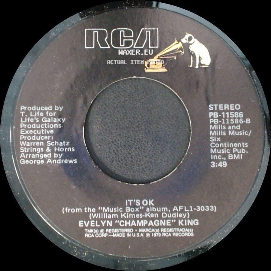 Evelyn "Champagne" King - Music Box / It's Ok side B