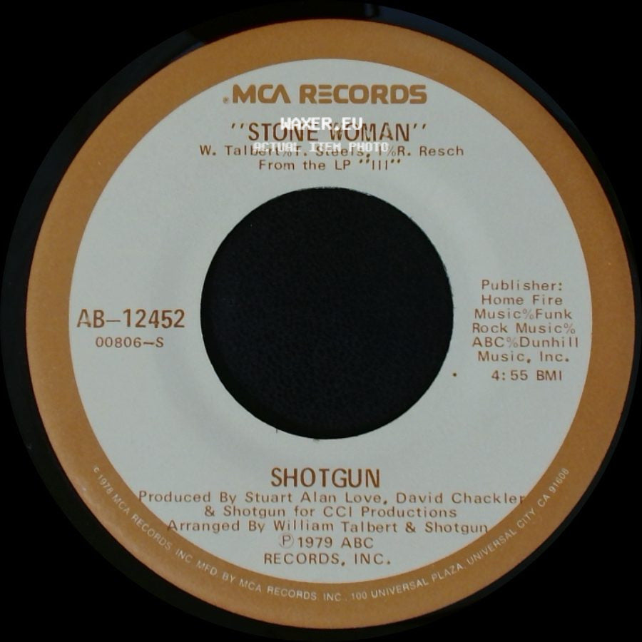 Shotgun - Don't You Wanna Make Love? / Stone Woman side B