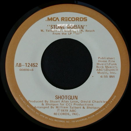 Shotgun - Don't You Wanna Make Love? / Stone Woman side B