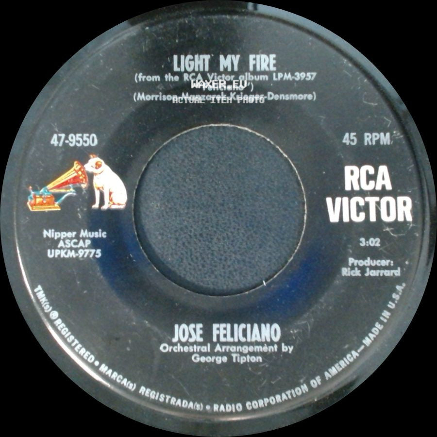 Jose Feliciano - California Dreamin' / Light My Fire side B