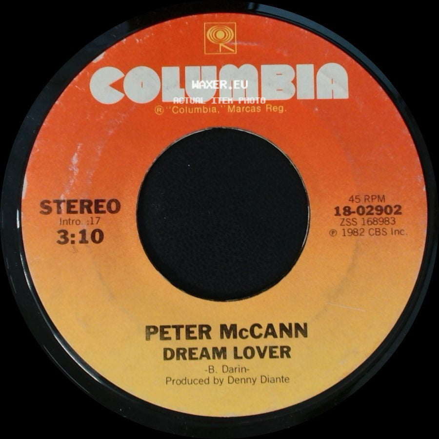 Peter Mccann - Dream Lover / She's A Woman side A