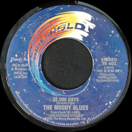 The Moody Blues - 22,000 Days / The Voice side A