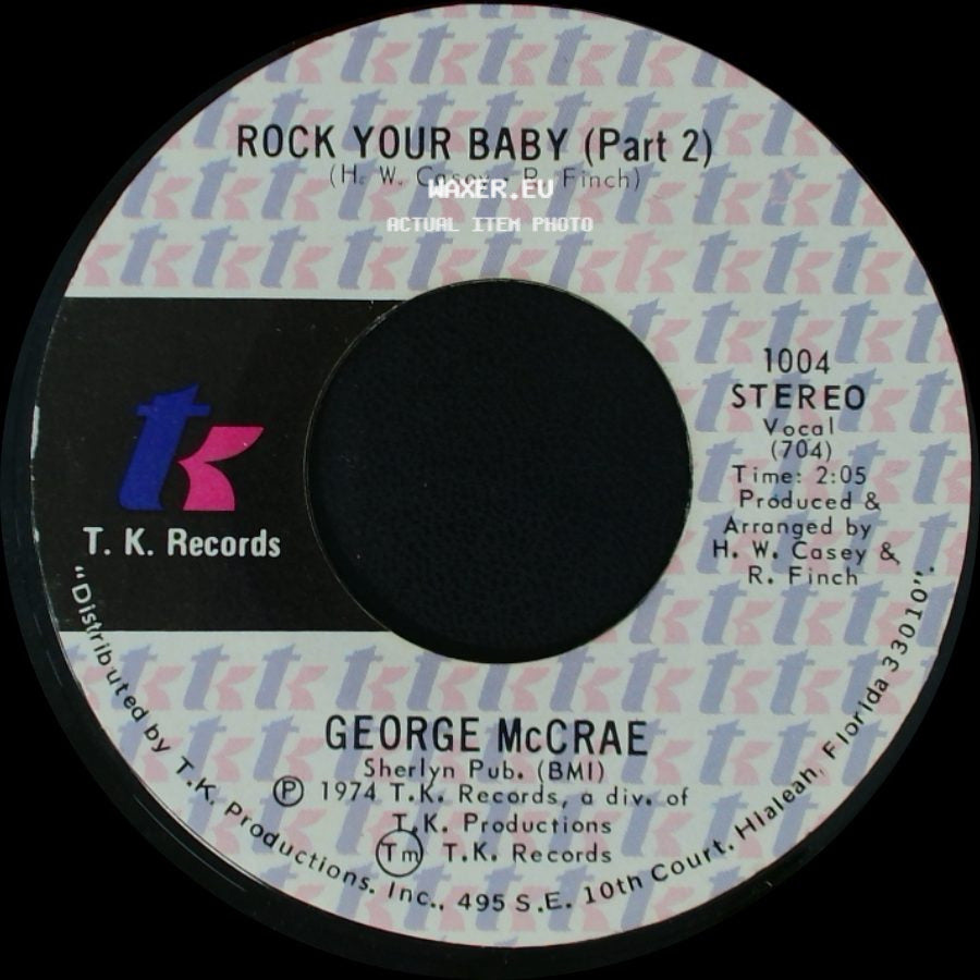 George Mccrae - Rock Your Baby (Part 2) / Rock Your Baby side A