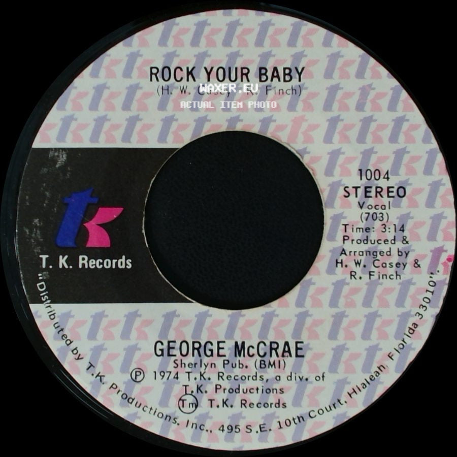 George Mccrae - Rock Your Baby (Part 2) / Rock Your Baby side B