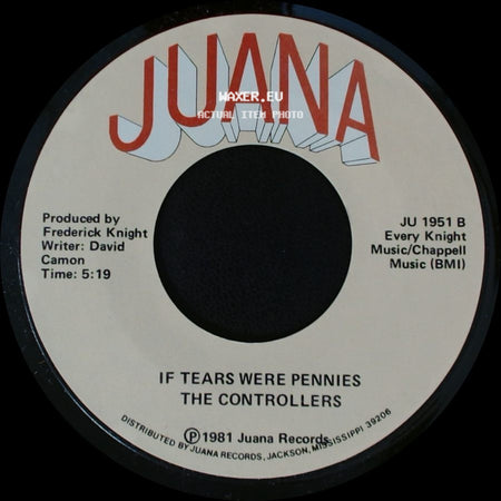 The Controllers - I Gambled On Your Love And Lost / If Tears Were Pennies side B