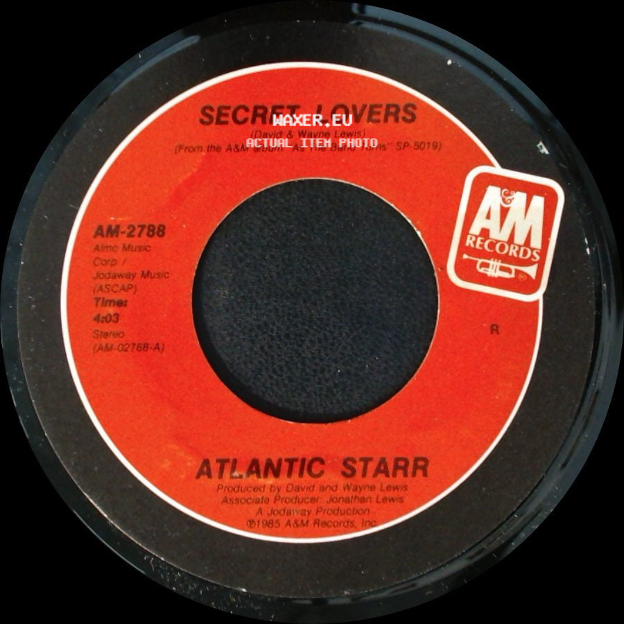 Atlantic Starr - Thank You / Secret Lovers side B
