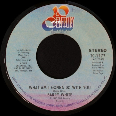 Barry White - What Am I Gonna Do With You / What Am I Gonna Do With You Baby side A