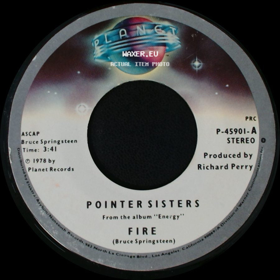 Pointer Sisters - Fire / Love Is Like A Rolling Stone side A