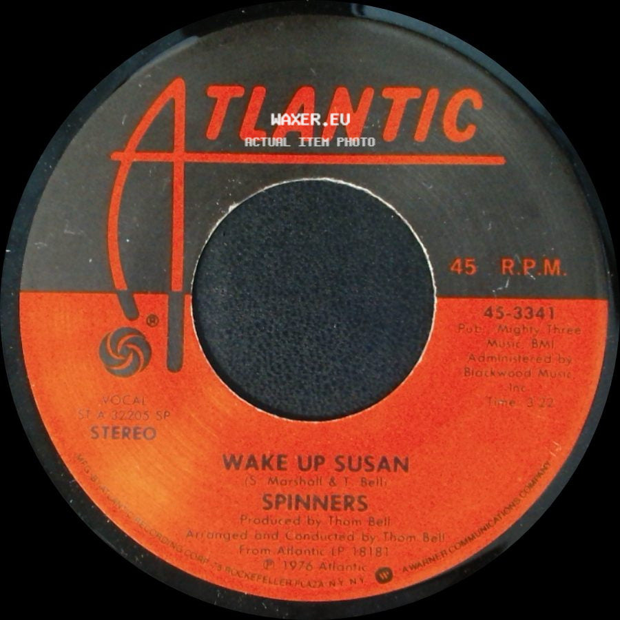 Spinners - Wake Up Susan / If You Can't Be In Love side A