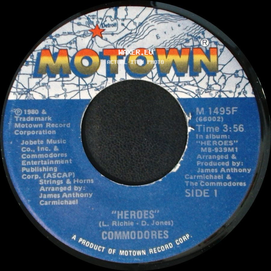 Commodores - Heroes / Funky Situation side A