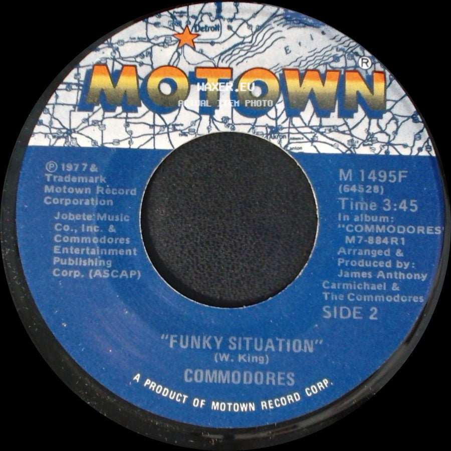 Commodores - Heroes / Funky Situation side B