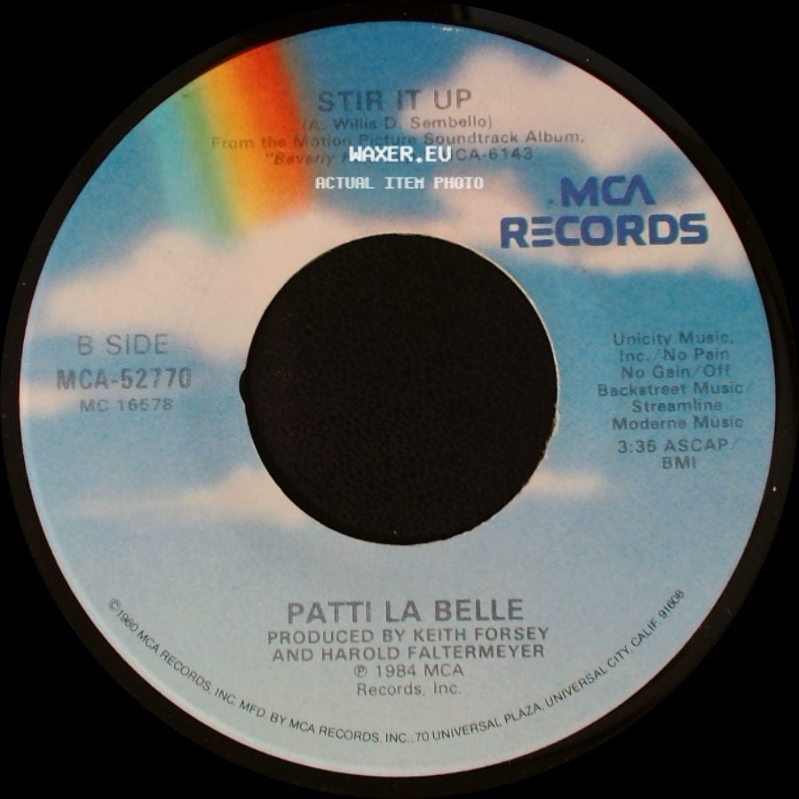 Patti La Belle And Michael Mcdonald / Patti La Belle - On My Own / Stir It Up side B