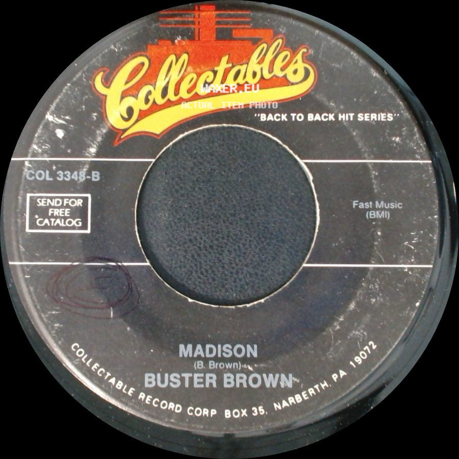 Buster Brown - Lost In A Dream / Madison side B