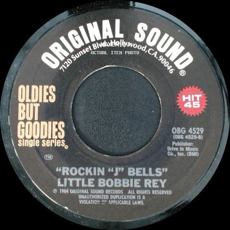 Little Bobbie Rey - Rockin "J" Bells / Corrido De Auld Lang Syne side A